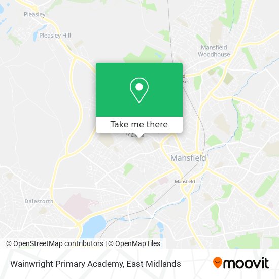 Wainwright Primary Academy map