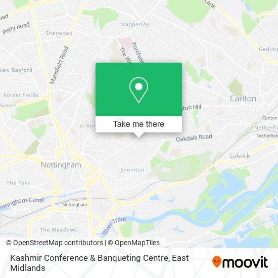 Kashmir Conference & Banqueting Centre map