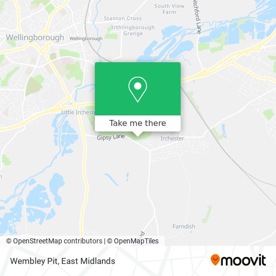 Wembley Pit map