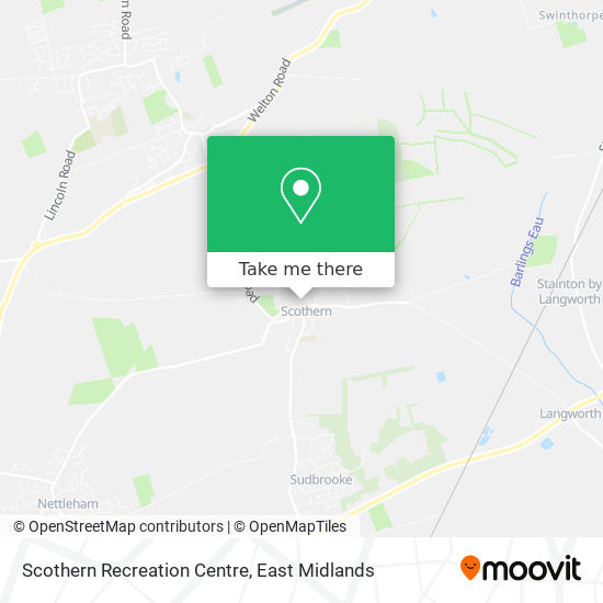 Scothern Recreation Centre map