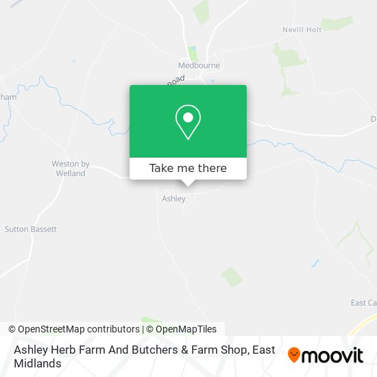 Ashley Herb Farm And Butchers & Farm Shop map
