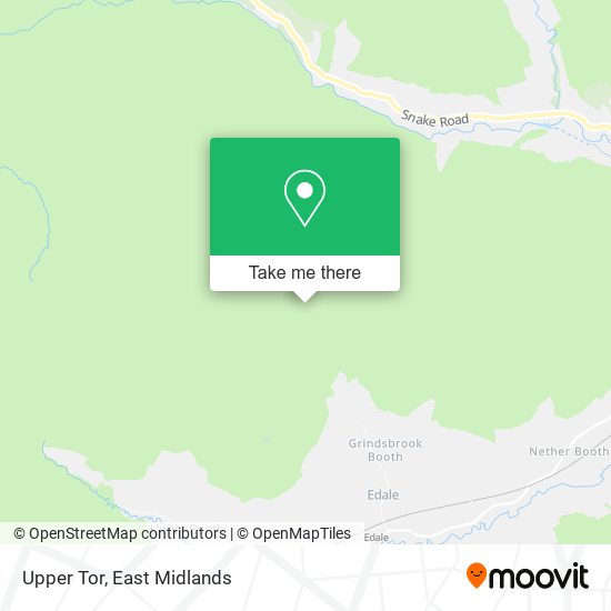 Upper Tor map