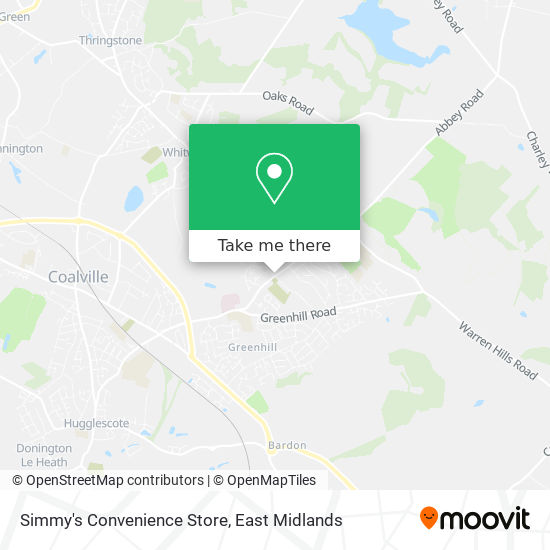 Simmy's Convenience Store map