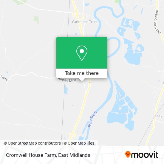 Cromwell House Farm map