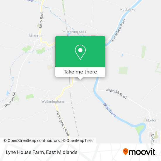 Lyne House Farm map