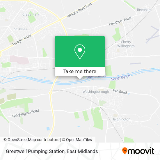 Greetwell Pumping Station map