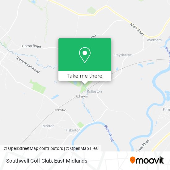 Southwell Golf Club map