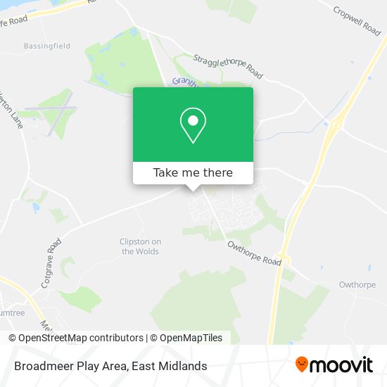 Broadmeer Play Area map