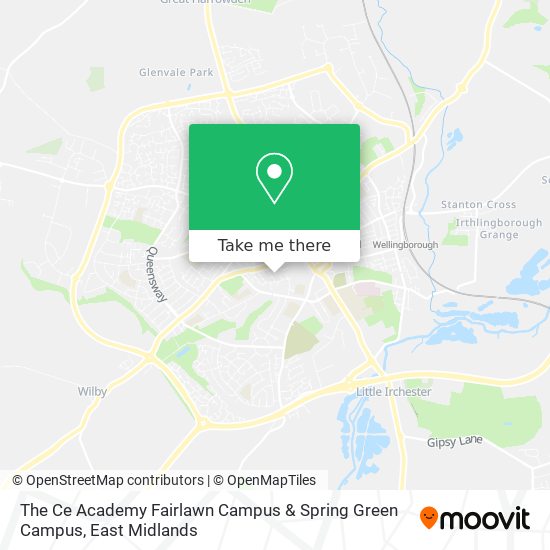 The Ce Academy Fairlawn Campus & Spring Green Campus map