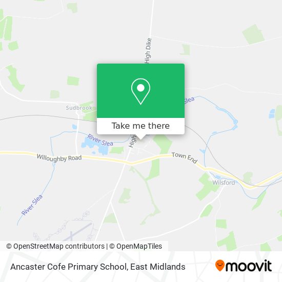 Ancaster Cofe Primary School map