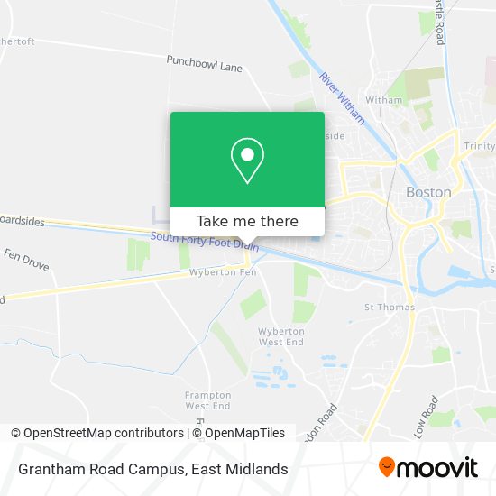 Grantham Road Campus map