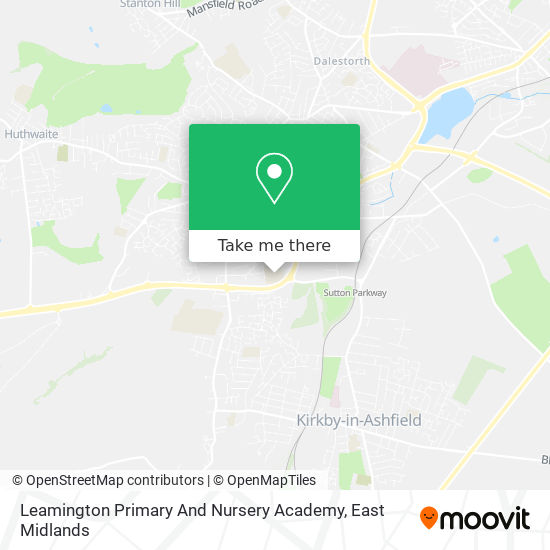 Leamington Primary And Nursery Academy map