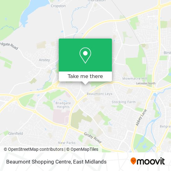 Beaumont Shopping Centre map