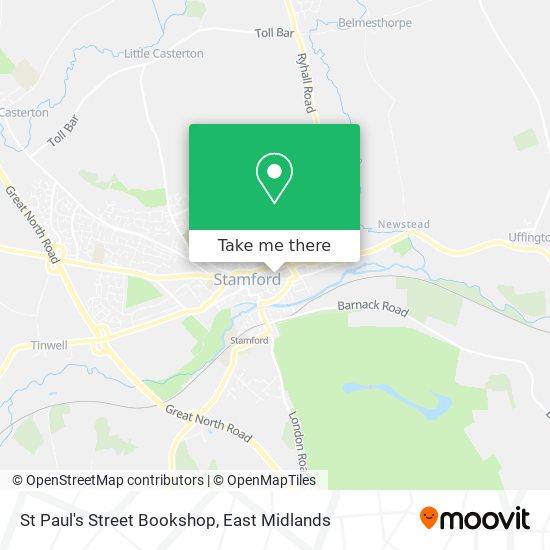 St Paul's Street Bookshop map