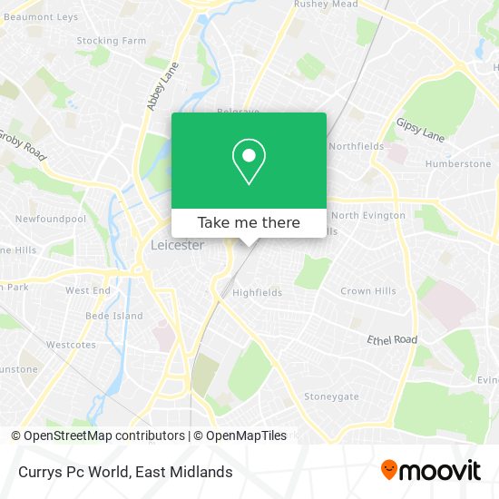 Currys Pc World map