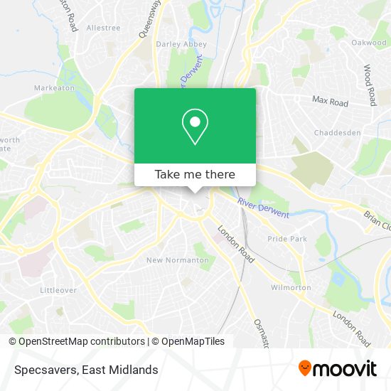 Specsavers map