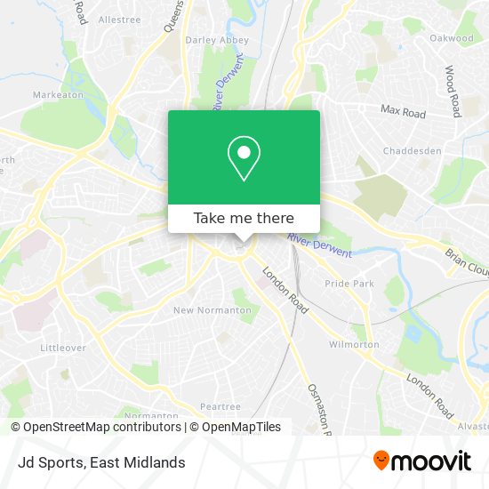 Jd Sports map