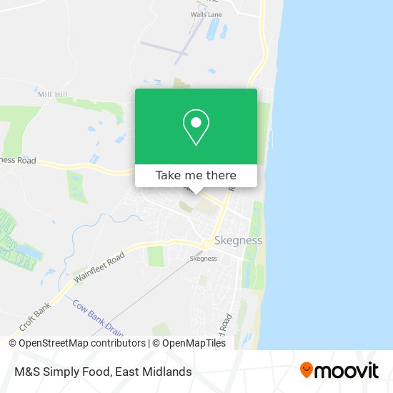 M&S Simply Food map