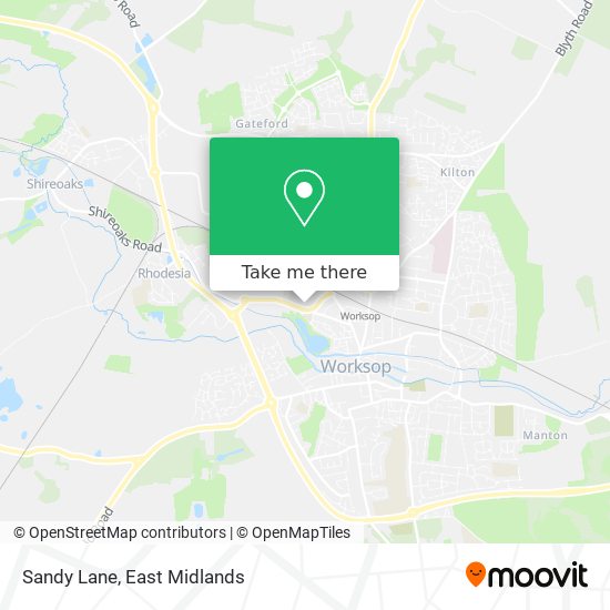 Sandy Lane map