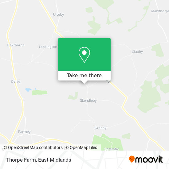 Thorpe Farm map