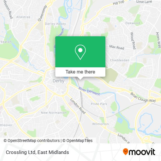 Crossling Ltd map