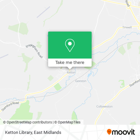 Ketton Library map