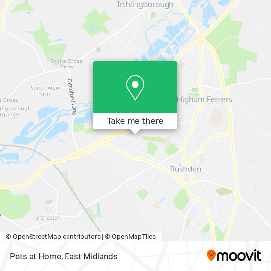 Pets at Home map