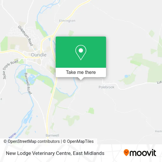 New Lodge Veterinary Centre map