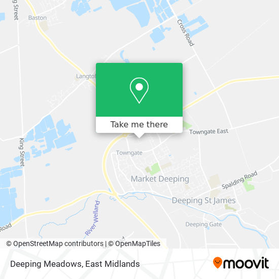 Deeping Meadows map