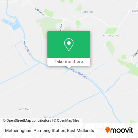 Metheringham Pumping Station map