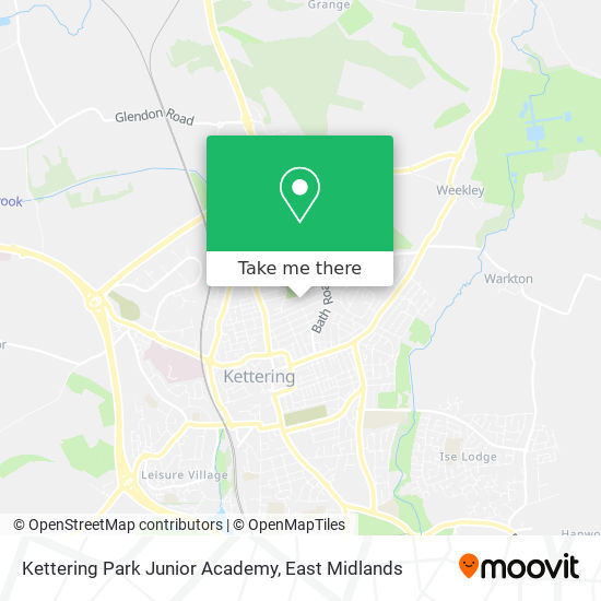 Kettering Park Junior Academy map