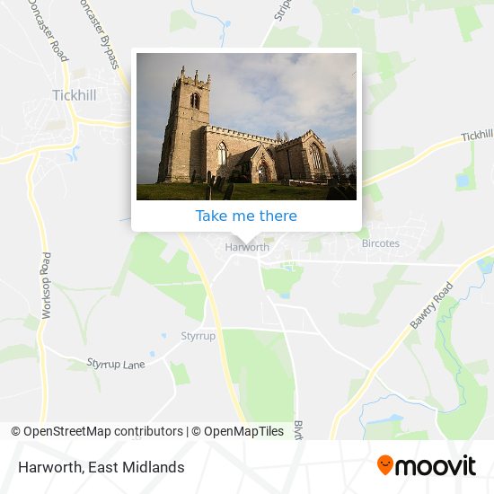 Harworth map