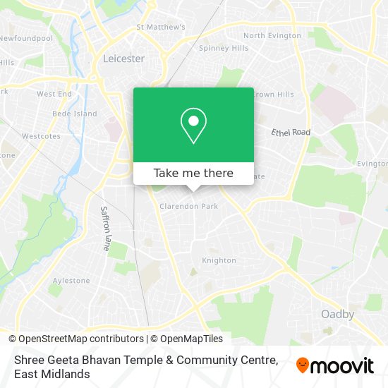 Shree Geeta Bhavan Temple & Community Centre map