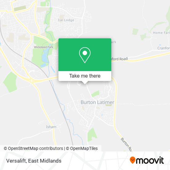 Versalift map