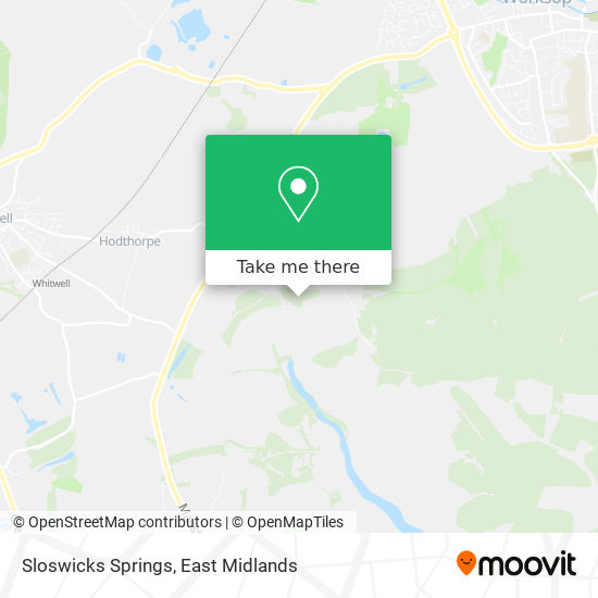 Sloswicks Springs map