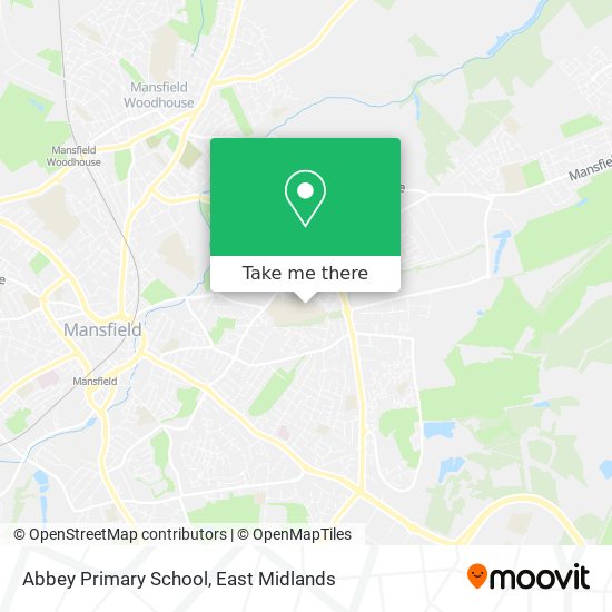 Abbey Primary School map