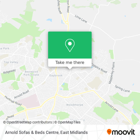 Arnold Sofas & Beds Centre map