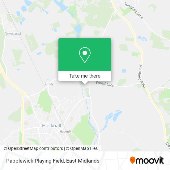 Papplewick Playing Field map