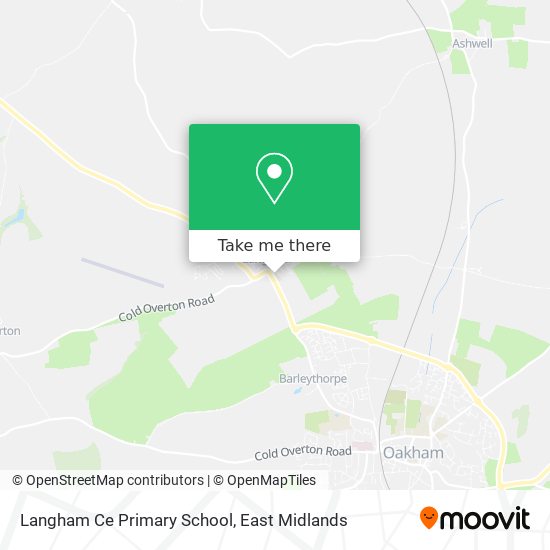 Langham Ce Primary School map