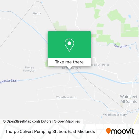 Thorpe Culvert Pumping Station map