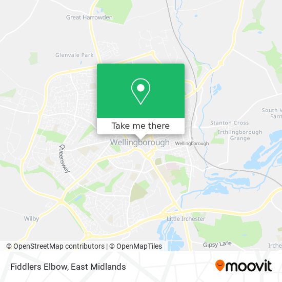 Fiddlers Elbow map