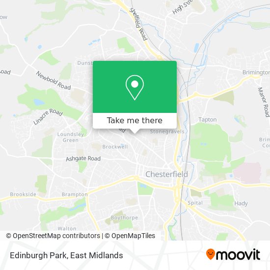 Edinburgh Park map