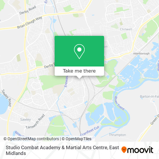 Studio Combat Academy & Martial Arts Centre map