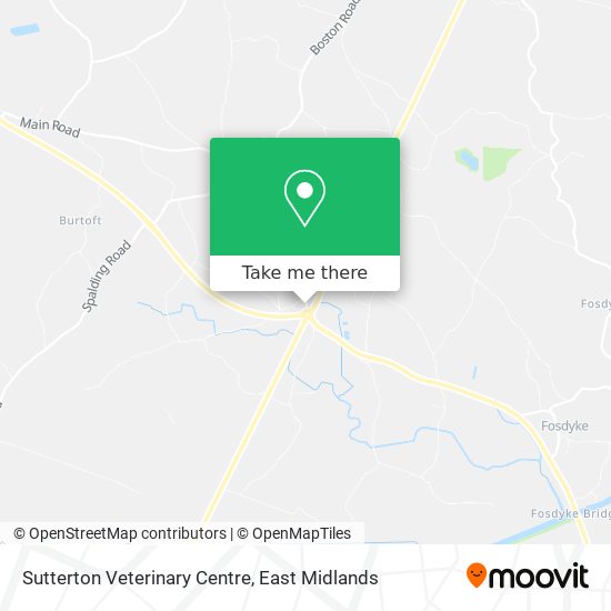 Sutterton Veterinary Centre map