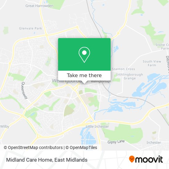 Midland Care Home map