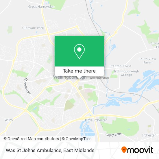 Was St Johns Ambulance map