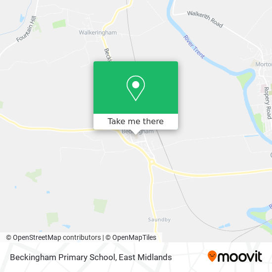 Beckingham Primary School map