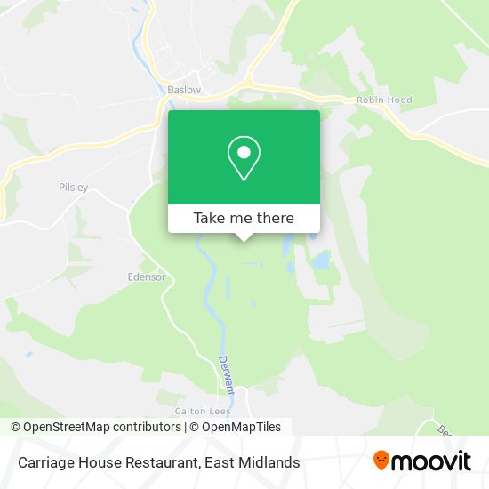 Carriage House Restaurant map