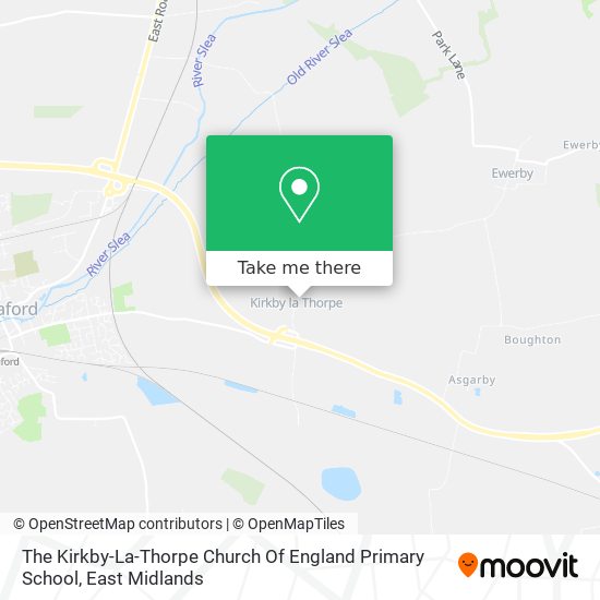 The Kirkby-La-Thorpe Church Of England Primary School map
