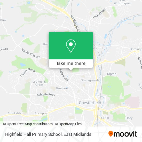 Highfield Hall Primary School map